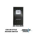 AMBER COLOR CAN AM STYLE MAVERICK X3 AUXILIARY SWITCH #AC-CA-AUX