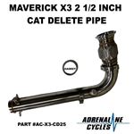 Can Am Maverick X3 Exhaust Converter Catalytic Delete Pipe #AC-X3-CD25