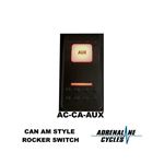 AMBER COLOR CAN AM STYLE MAVERICK X3 AUXILIARY SWITCH #AC-CA-AUX