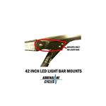 Can Am Maverick Commander 42&quot; Light Bar Mount Brackets Tabs #AC-LBM42