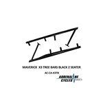 Can Am Maverick X3 Tree Bar Rock Slider Guards Sliders BLACK NEW #AC-CA-X3TB