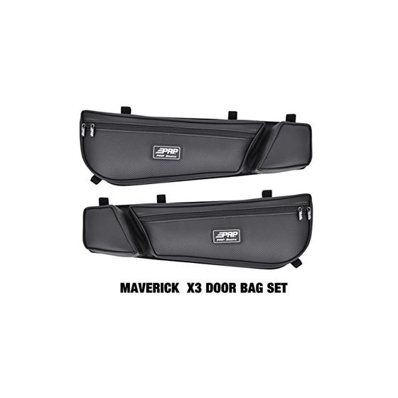 Can Am Maverick X 3 Door Bag Bags BLK Set Of 2 E60-210-M