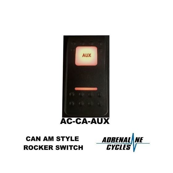 AMBER COLOR CAN AM STYLE MAVERICK COMMANDER AUXILIARY SWITCH #AC-CA-AUX