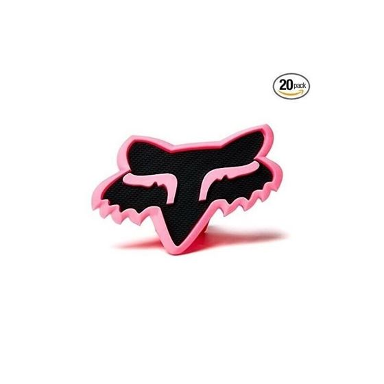 Fox Racing PINK / BLACK Trailer Hitch Cover 2&quot; #16124-285-NS
