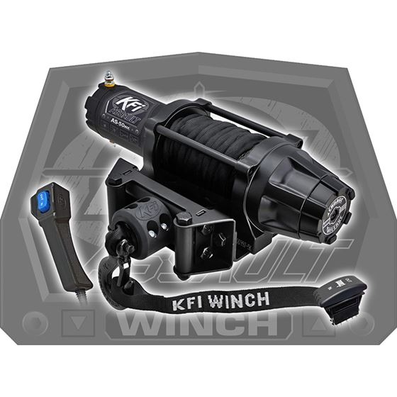 KFI Products 5000lb Assault Series Winch Wide Spoo