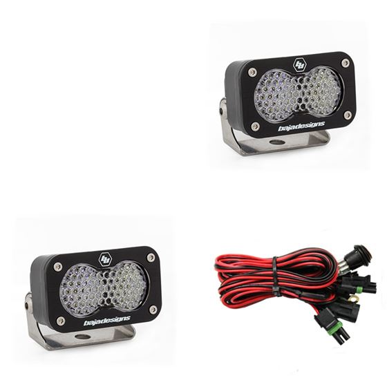 Baja Designs S2 Sport Pair Work Scene Lights Light