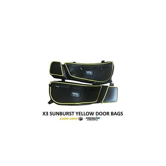 Can Am Maverick X3 PRP Door Bags Bag Set Of 2 SBY/BLK #E60-209