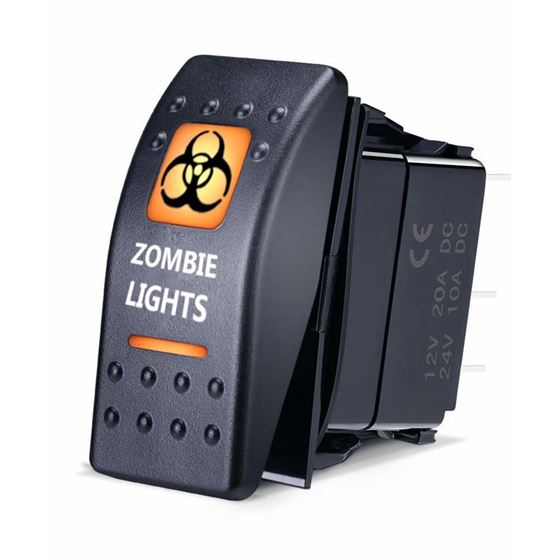 AMBER COLOR CAN AM STYLE ZOMBIE LIGHT SWITCH #AC 1