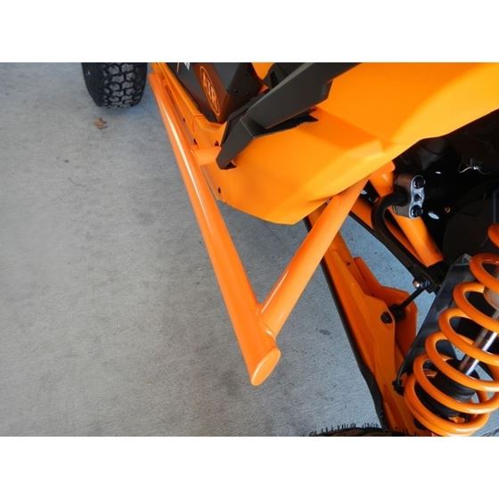 Can Am Maverick X3 XRC tree bar rock slider guards sliders ORANGE NEW #AC-CA-X3TBO