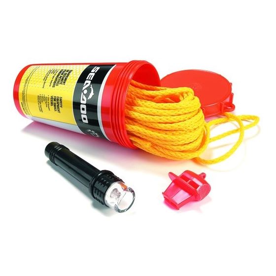 Sea Doo Safety Equipment Kit heaving line whistle 