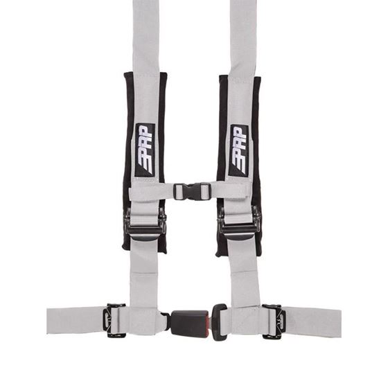 PRP 4.2 Harness 2&quot; GREY Harness Seat Belt #SBAUTO2G-1