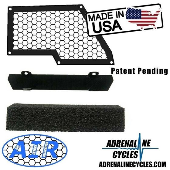 Adrenaline Cycles Maverick X3 Air Intake Relocation Noise reduction kit AC-X3-AIR